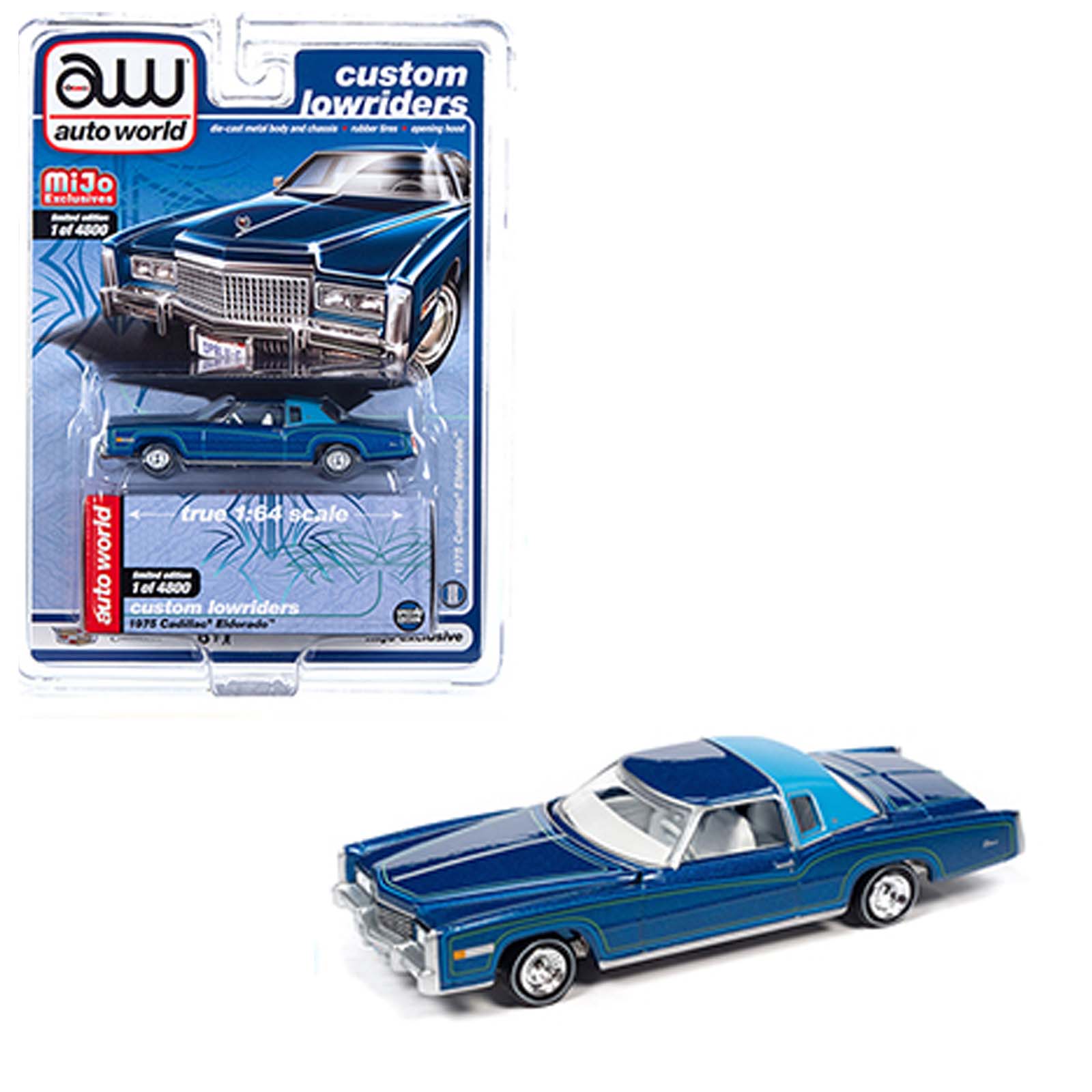 Auto World - 1975 Cadillac Eldorado - 2020 Custom Lowriders Series