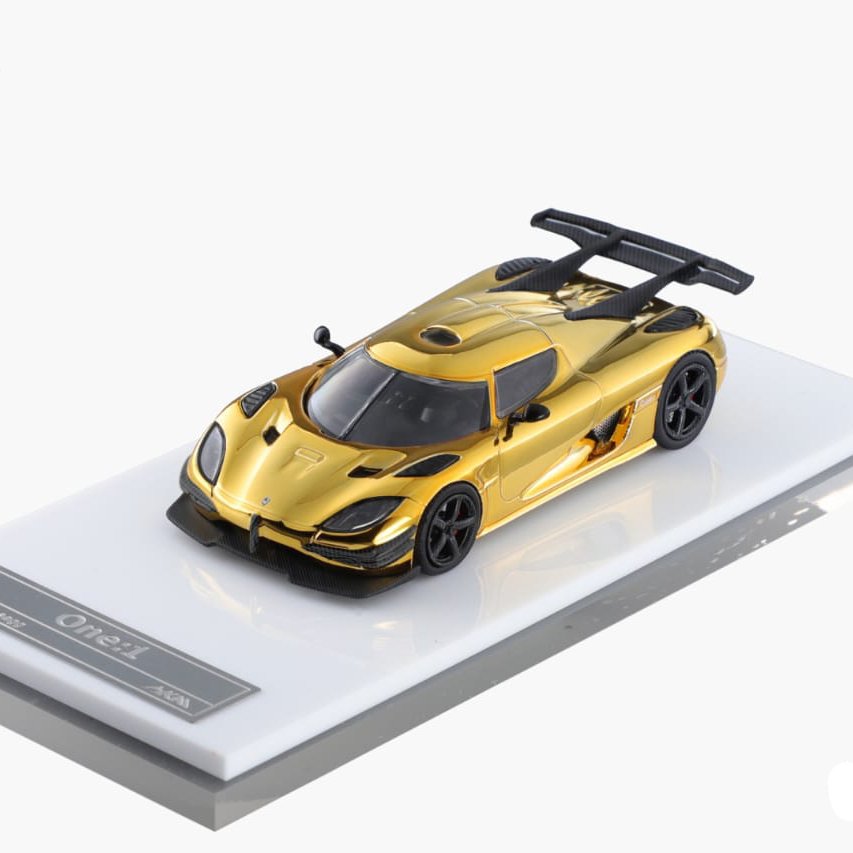 HKM - Koenigsegg One:1 - Chrome Gold – Top Collectibles