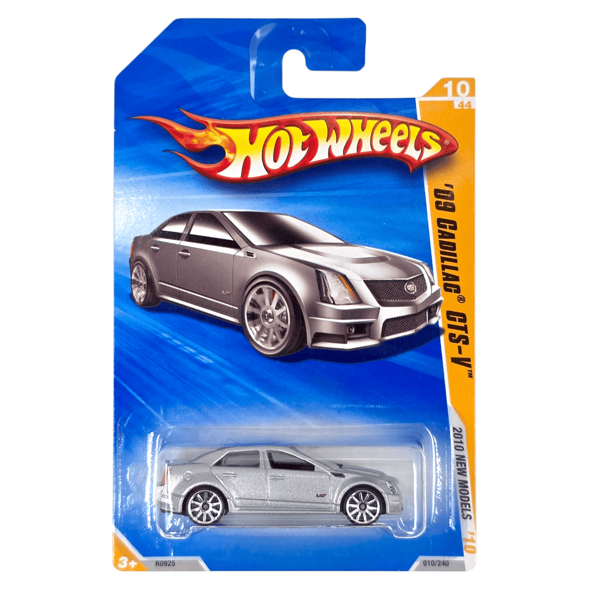 CTS-V Diecast Car Hot Wheels 2009 Cadillac CTS-V 1:64 Scale Die