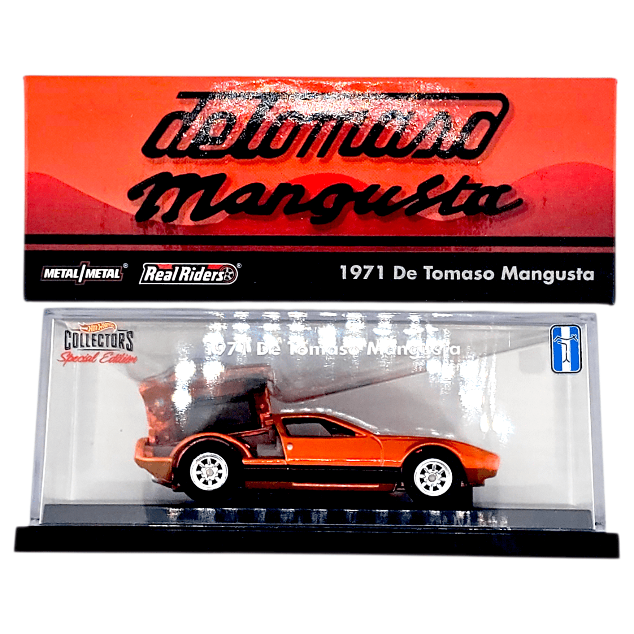 レッドラインクラブエクスクルーシブ1971 DE TOMASO MANGUSTA Hot Wheels - 1971 De Tomaso Mangusta - 2021 *Red Line Club