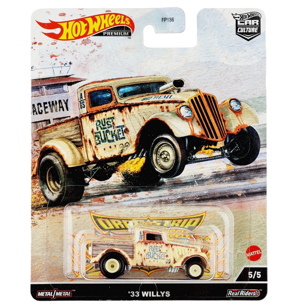 Hot Wheels - '33 Willys - 2023 Drag Strip Demons Series – Top