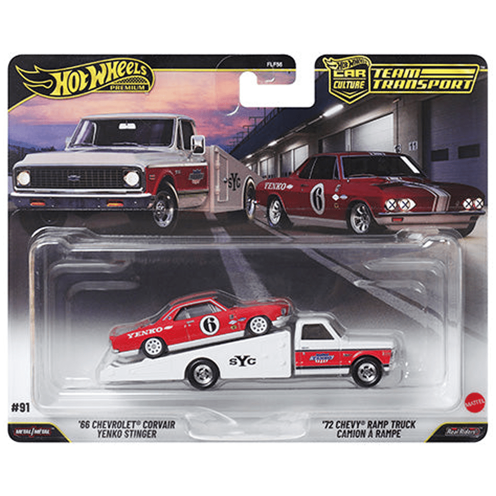 Hot Wheels - '66 Chevrolet Corvair Yenko Stinger & '72 Chevy Ramp