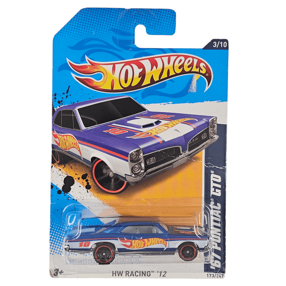 Hot Wheels 67 Pontiac GTO 2012 Top Collectibles Hot Wheels 67 Pontiac GTO 2012 Top Collectibles