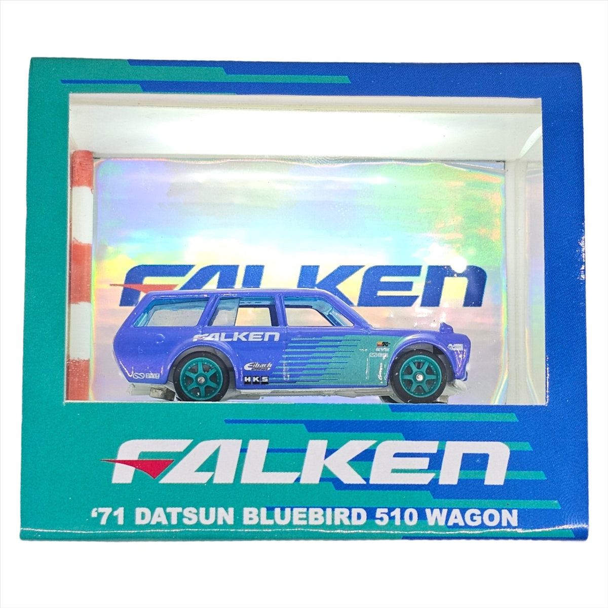 Hot Wheels 2-‘71 Datsun BlueBird 510 Wagon & Falken Supra outlets (Reserved for Ervck)