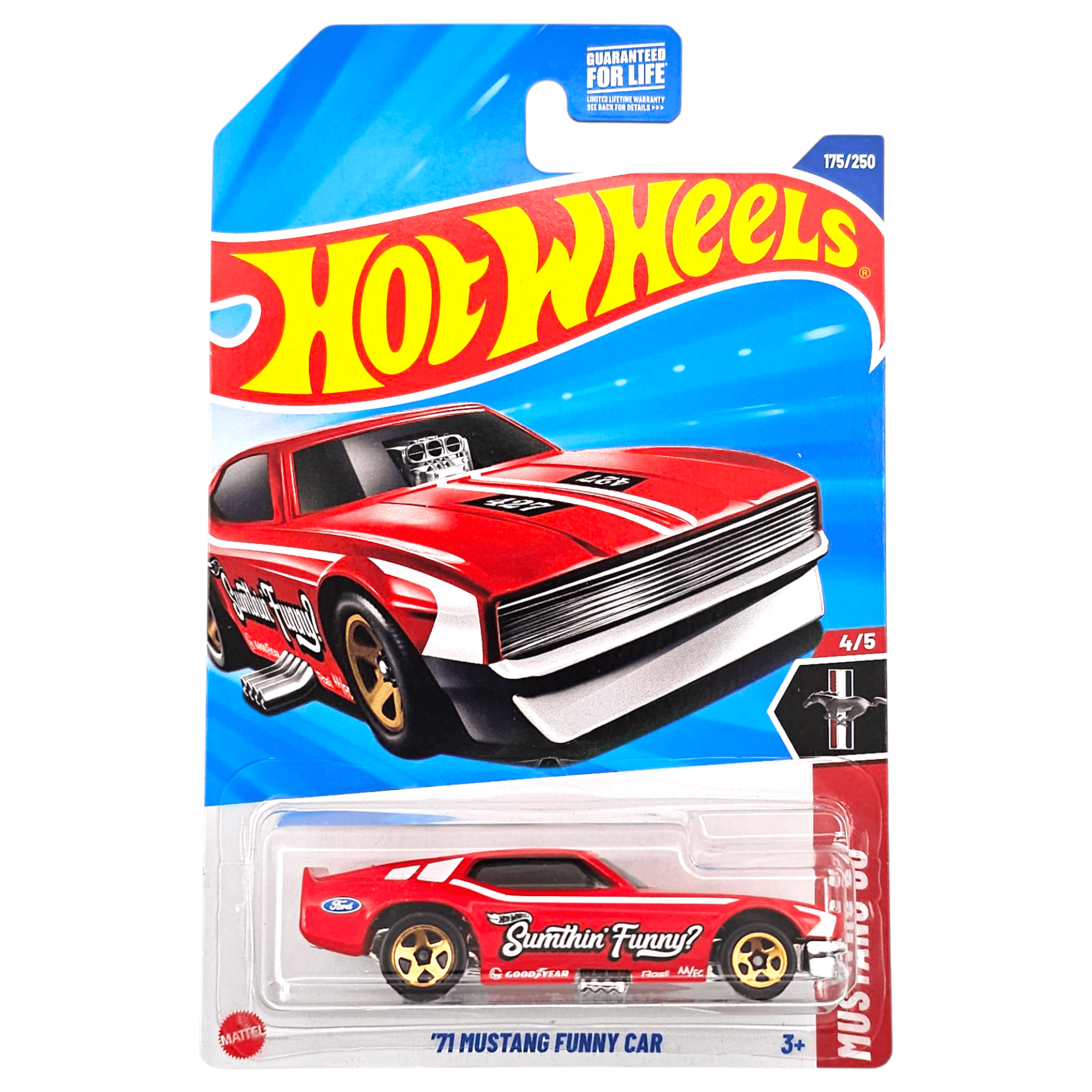 100％ ホットウィール ‘71 MUSCLE CARS New 2025 Hot Wheels MUSCLE MANIA 1/10 '71 Dodge Challenger