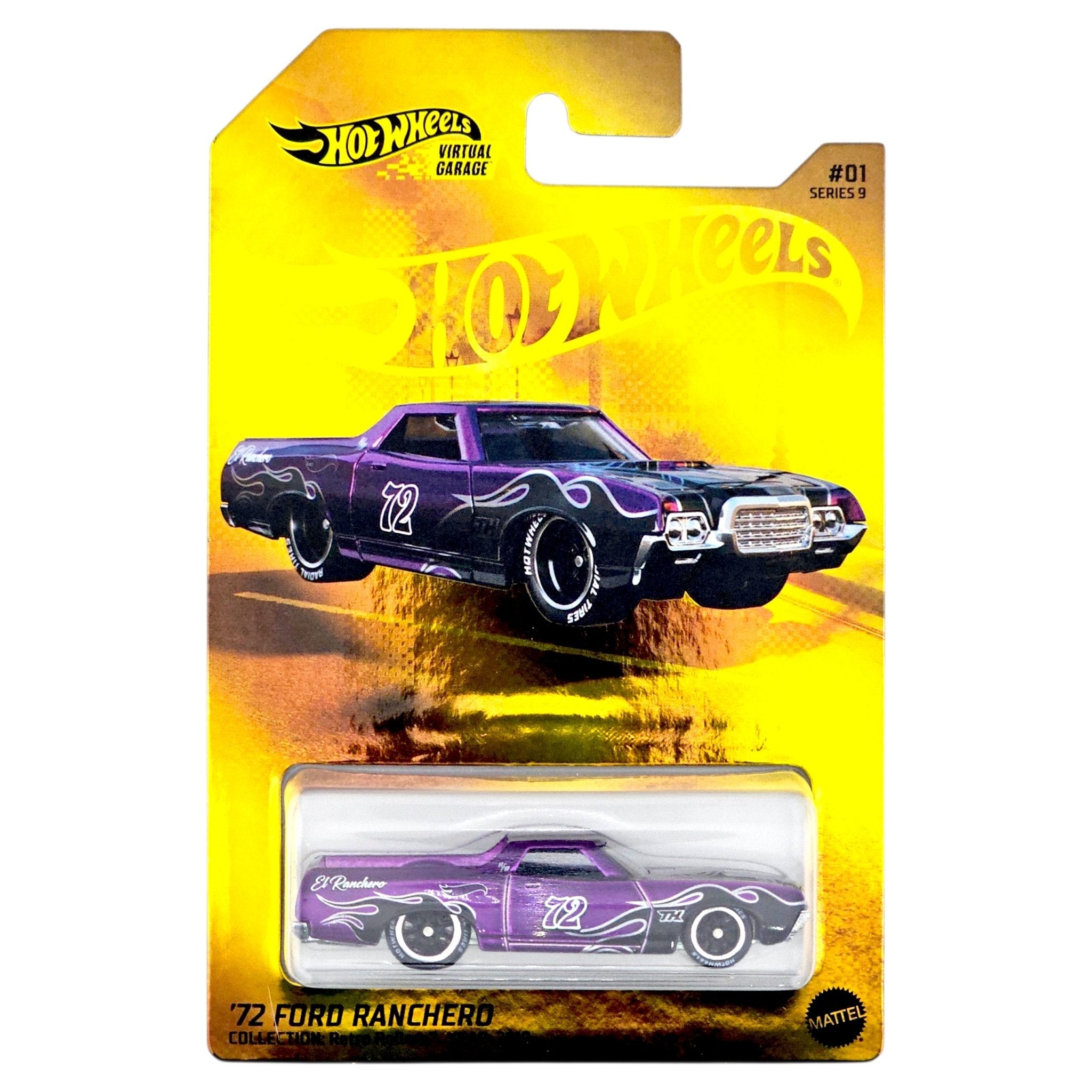 Hot Wheels - '72 Ford Ranchero - 2025 NFTH Garage Series 9 – Top