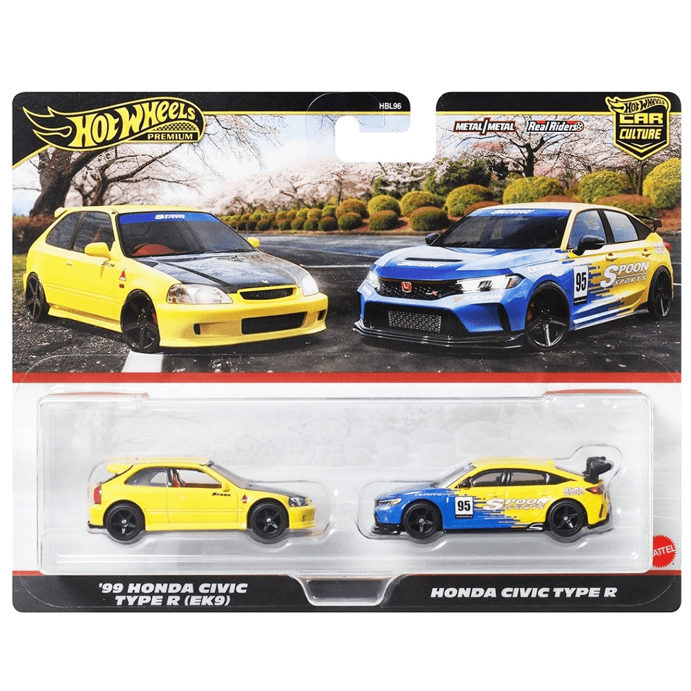 Hot Wheels - '99 Honda Civic Type-R (EK9) & Honda Civic Type-R