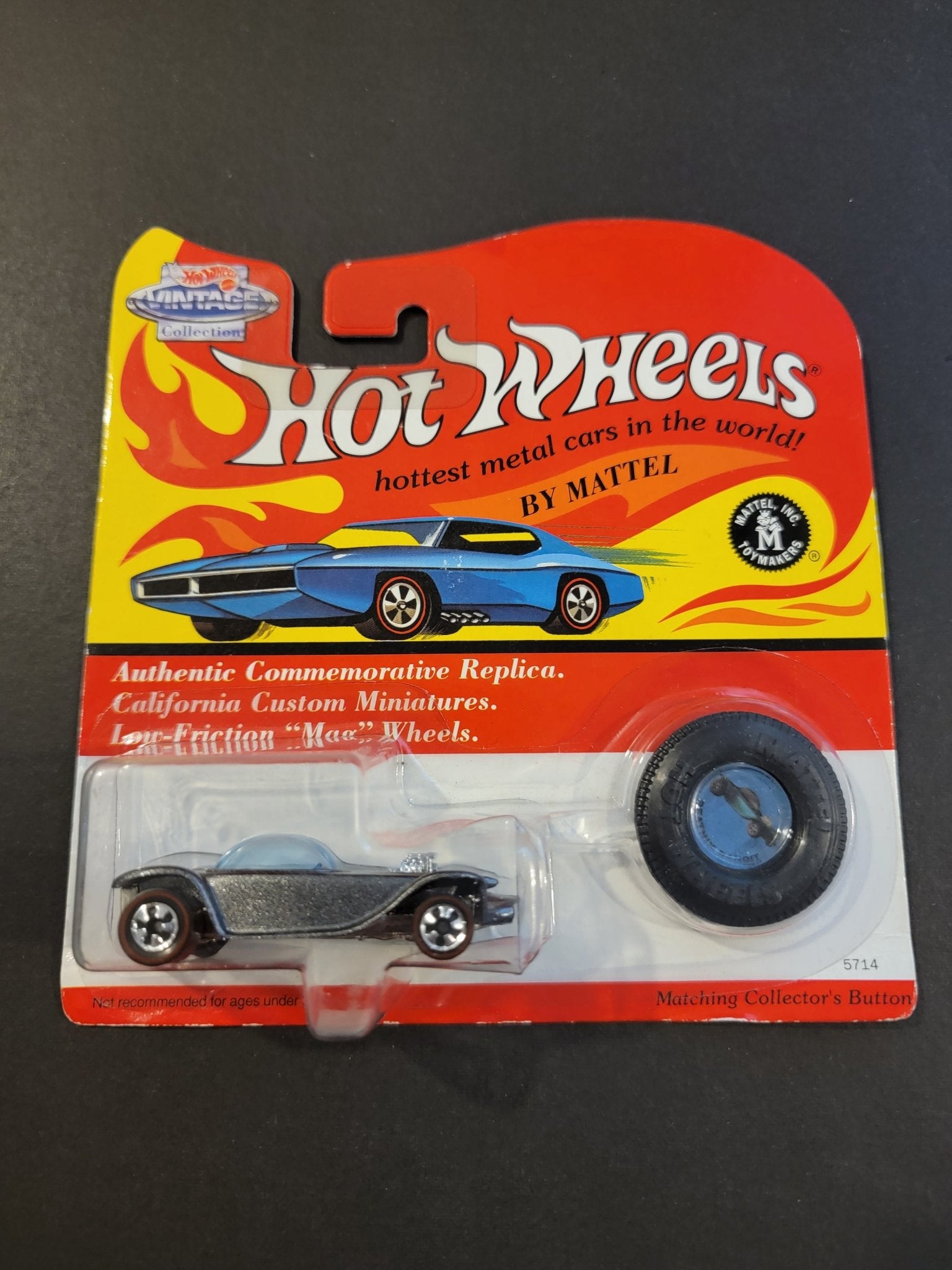 Hot Wheels - Beatnik Bandit - 1994 Vintage Series *Replica* – Top