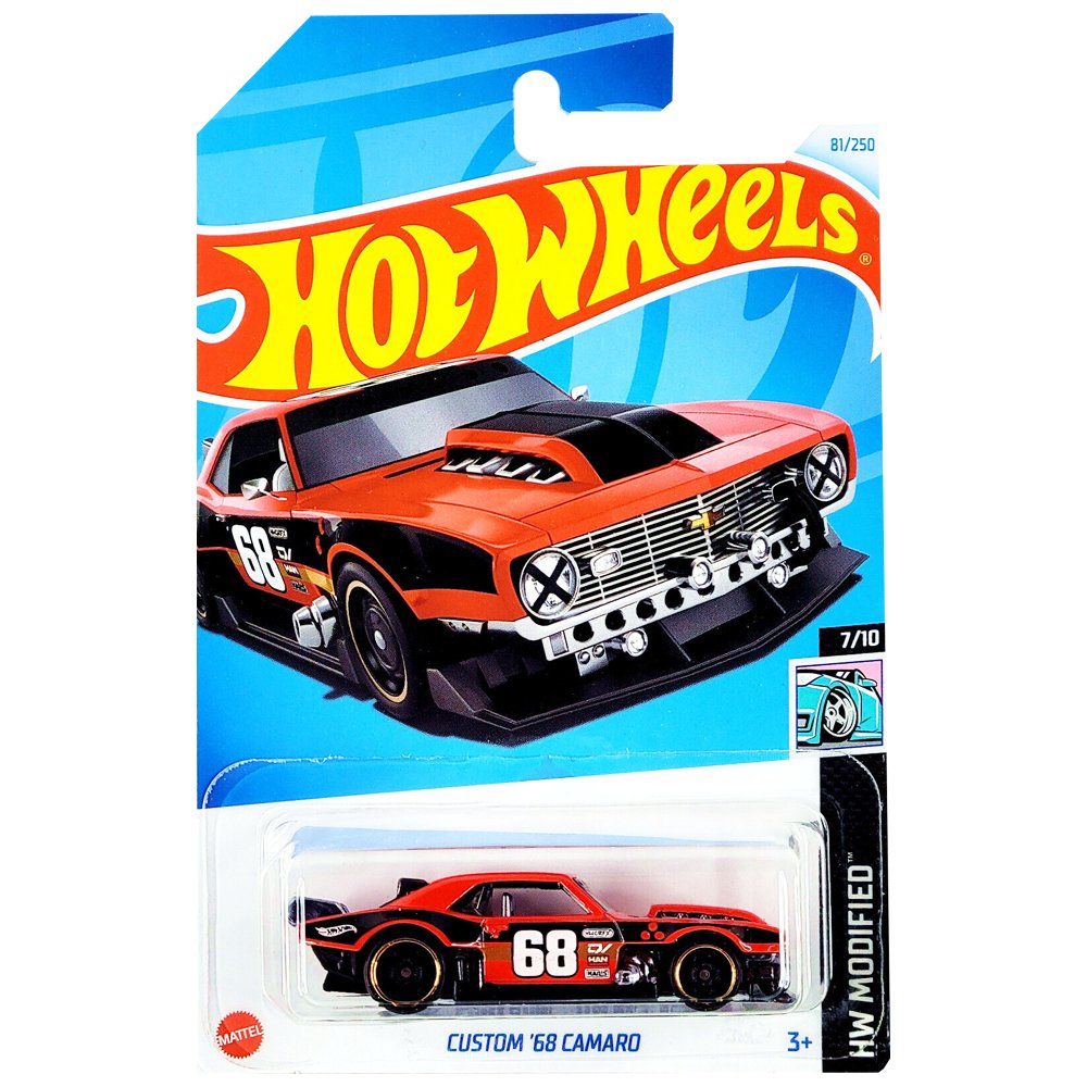 Hot Wheels Super Treasure Hunt '68 factory Camaro