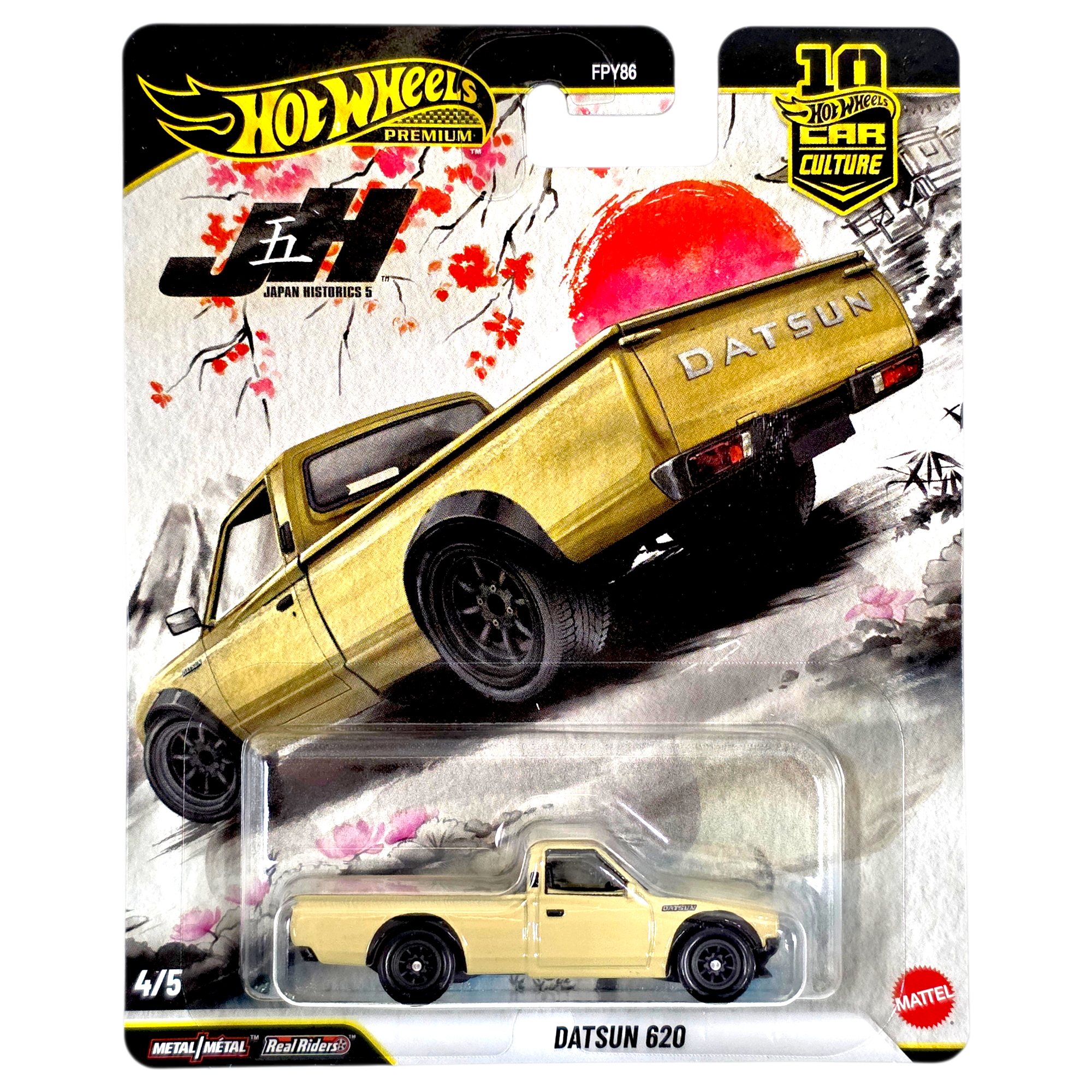 Hot Wheels - Datsun 620 - 2026 Japan Historics 5 Series – Top