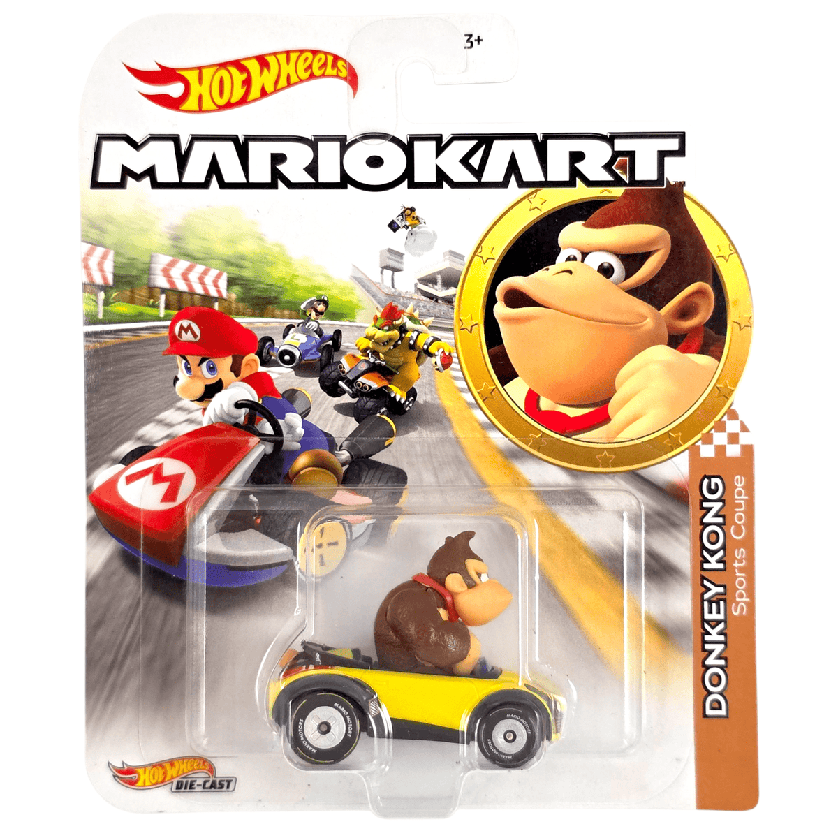Hot Wheels - Donkey Kong (Sports Coupe) - 2020 Mario Kart Series - Top ...