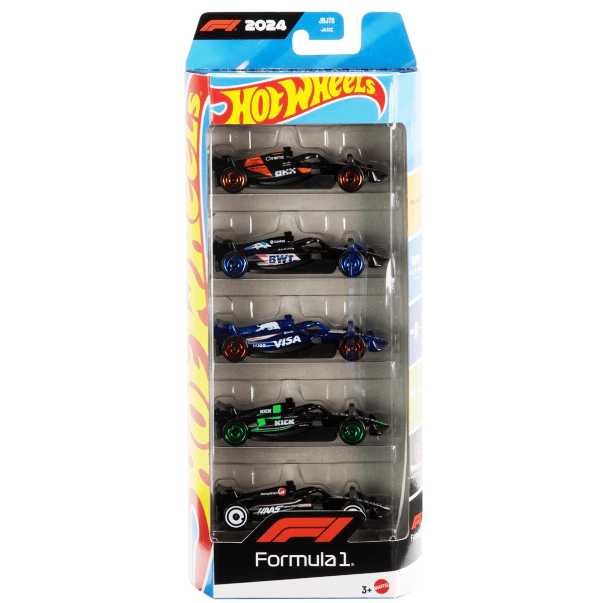 Hot Wheels - F1 Racing 2024 5-Pack - 2025 – Top Collectibles
