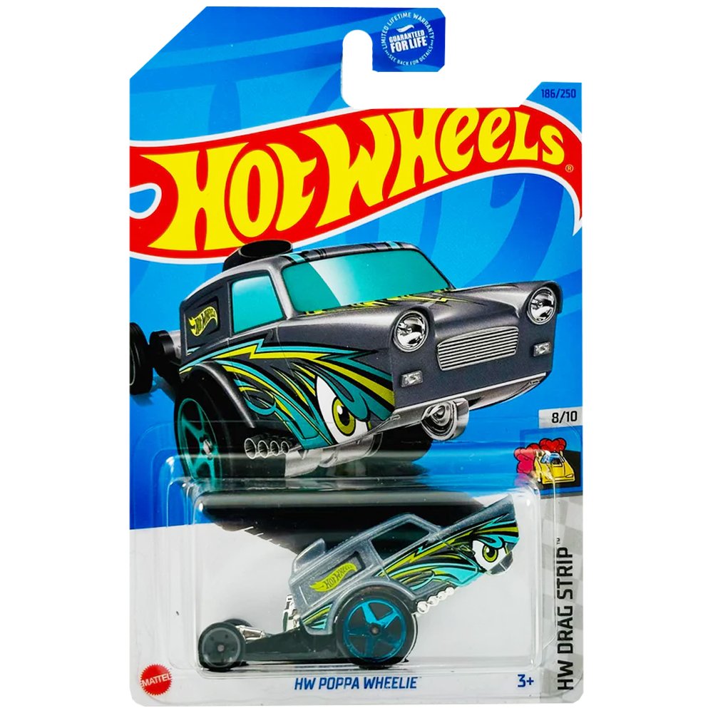 激レア くるくる回転汽車 ウェスタンポッポ Hot Wheels - HW Poppa Wheelie - 2024 – Top Collectibles