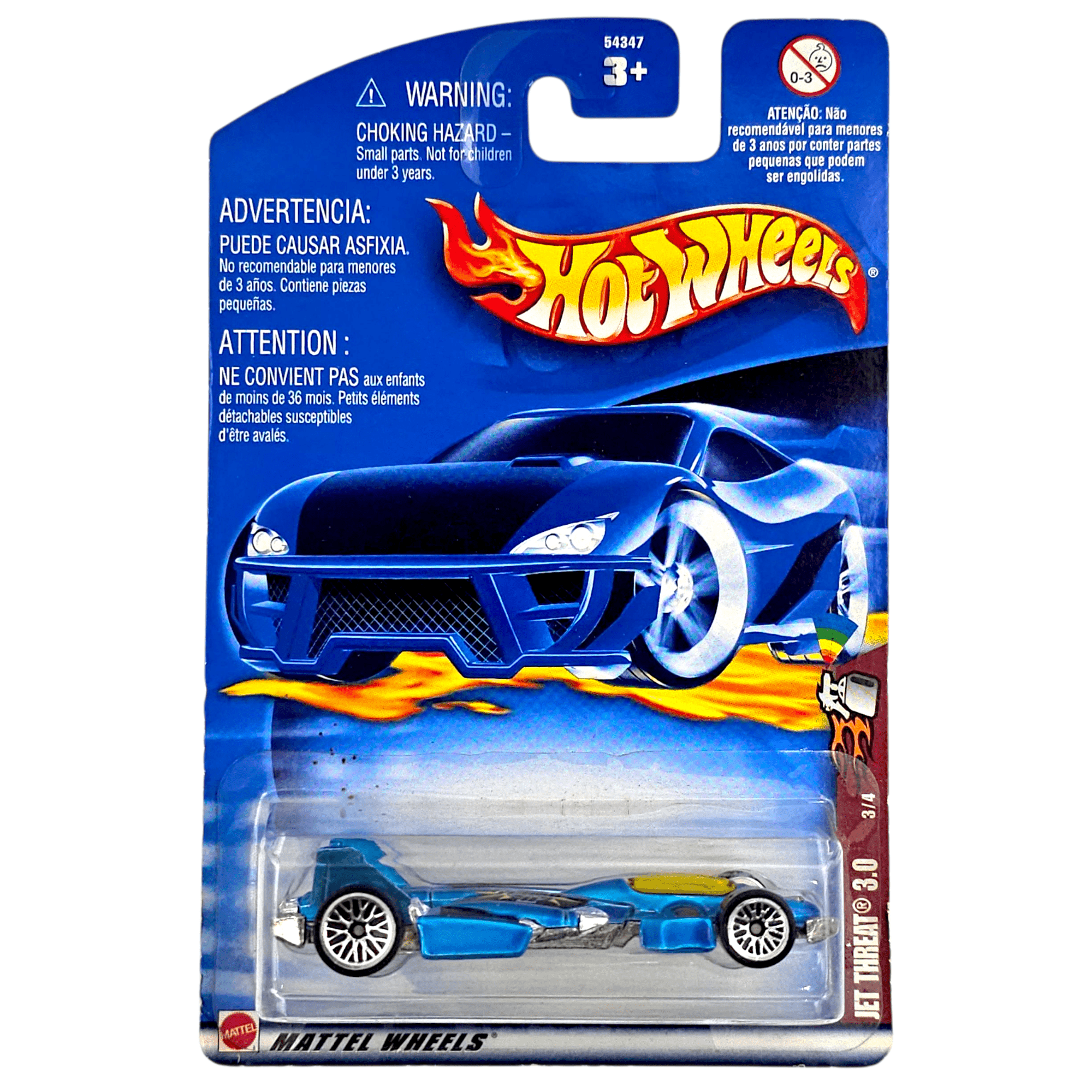 Hot Wheels - Jet Threat 3.0 - 2002 – Top Collectibles