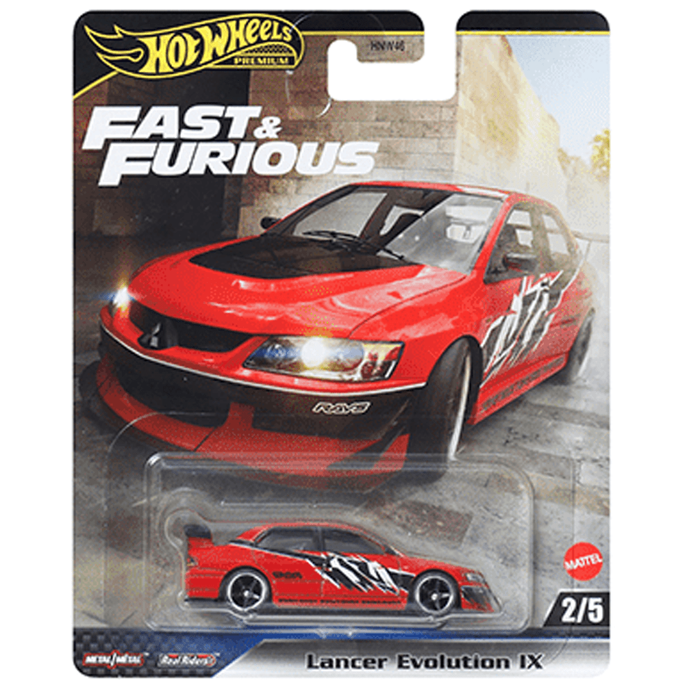 ブラスエボリューション Ｎｏ．9 Hot Wheels - Lancer Evolution IX - 2025 Fast & Furious Series
