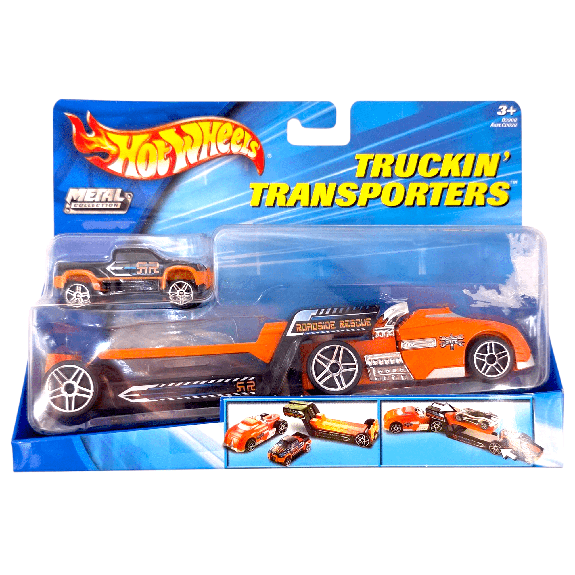 Hot Wheels - Mega Duty & Claw Truck - 2004 Truckin' Transporters