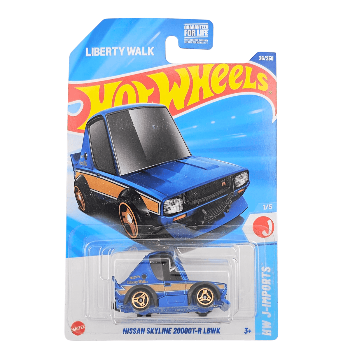 Hot Wheels - Nissan Skyline 2000GT-R LBWK (Tooned) - 2025 – Top