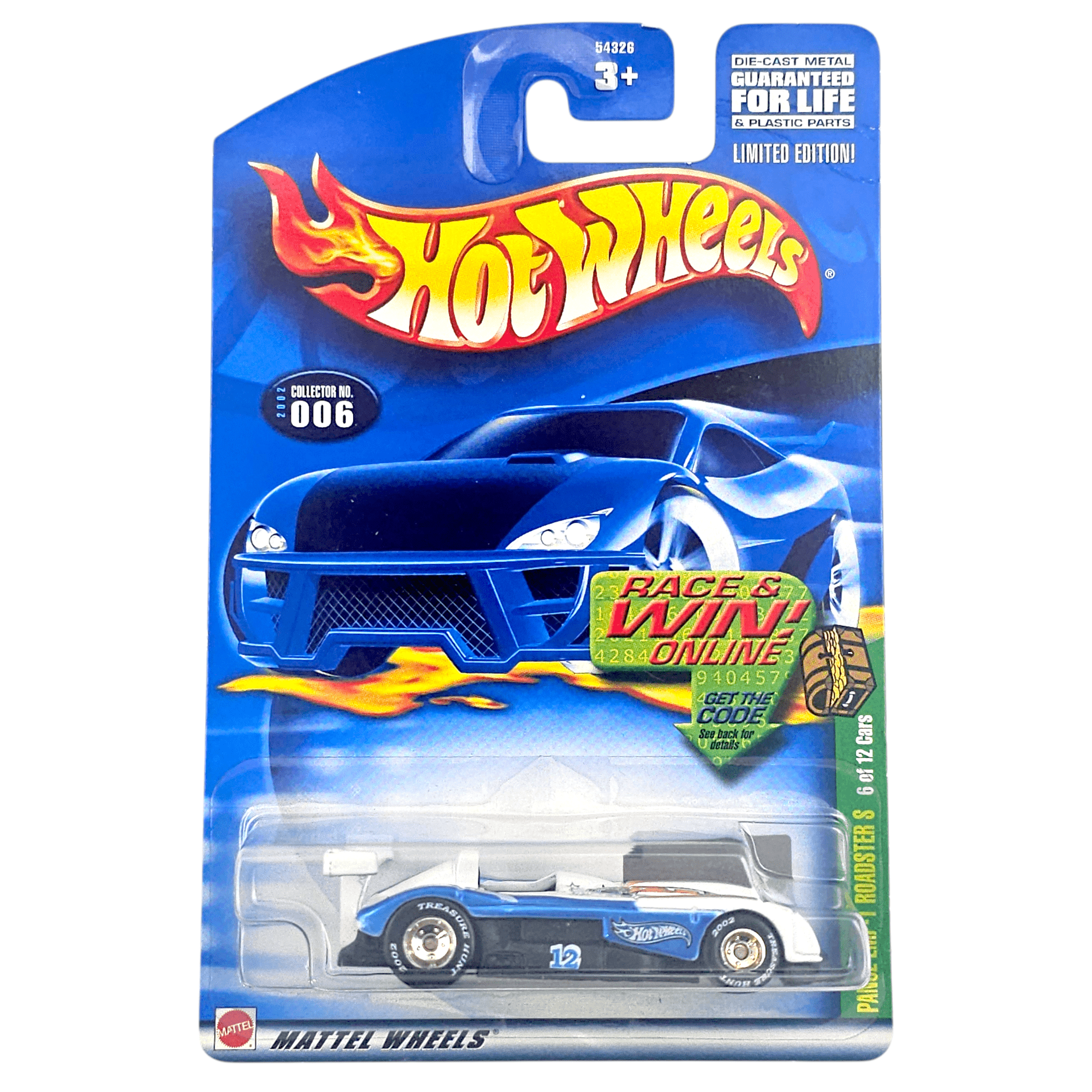 Hot Wheels - Panoz LMP-1 Roadster - 2002 *Treasure Hunt* – Top