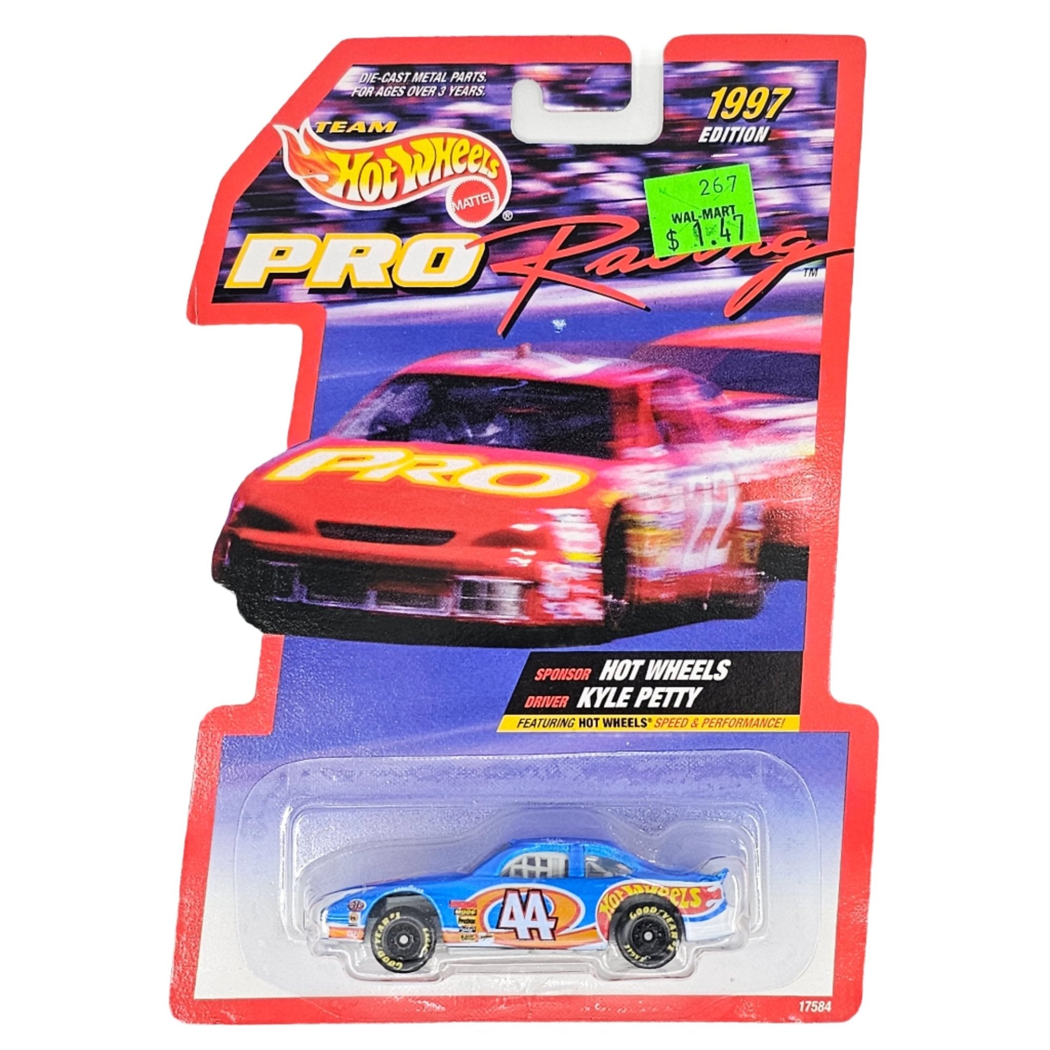 ホットウィール PRO RACING 1997年エディション NASCAR Hot Wheels Pro Racing 1997 Edition NASCAR Ricky Rudd Tide Car Die