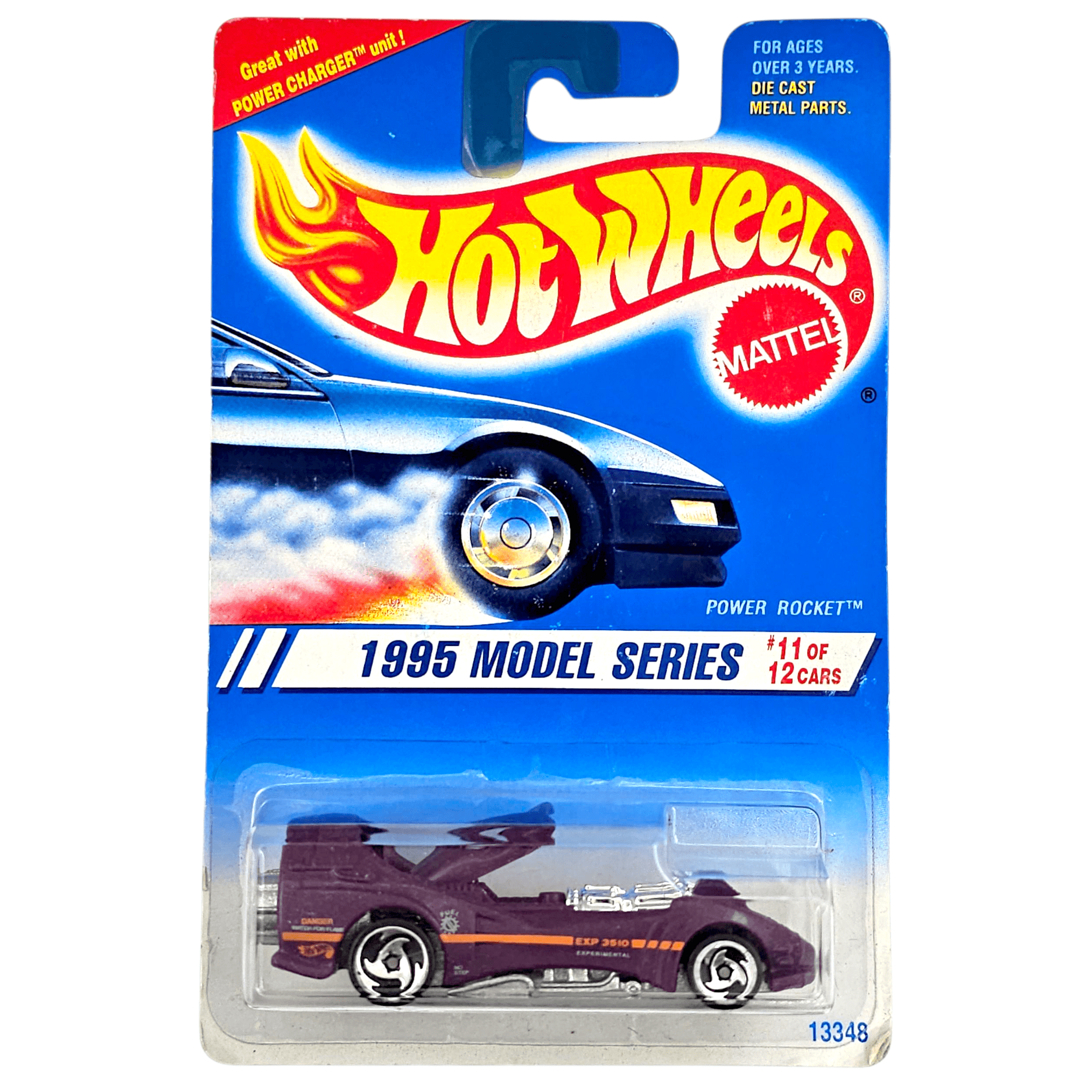 Hot Wheels Power Rocket 1995 *Wheels Variation* – Top Collectibles