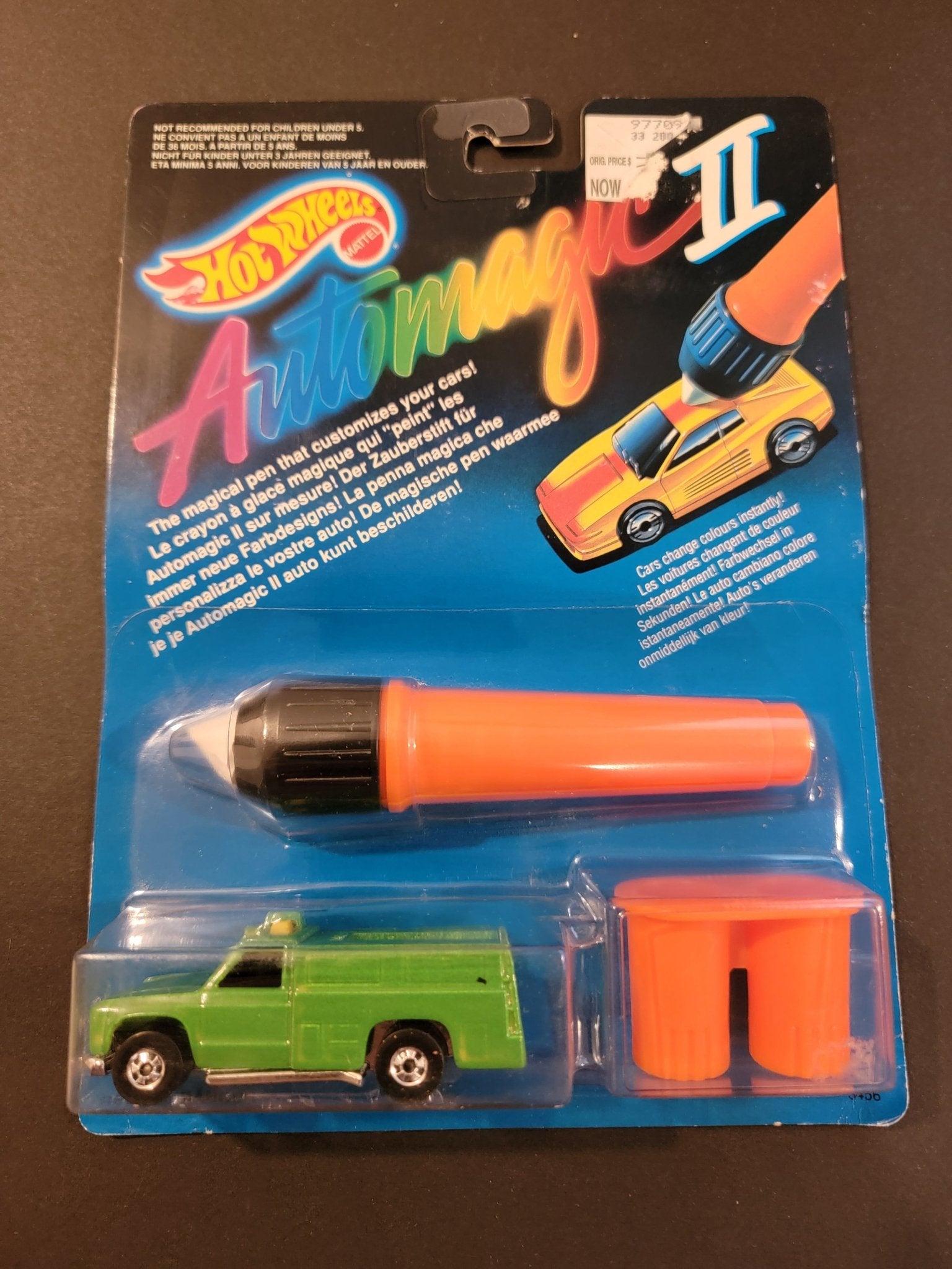 Hot Wheels Rescue Ranger 1974 日本版赤箱開封済み Hot Wheels - Rescue Ranger - 1989 Automagic II Series – Top