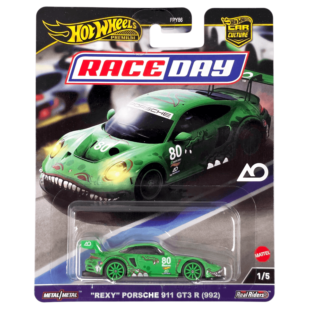 Hotwheels Porsche 911 GT3 R 992 rexy 10台