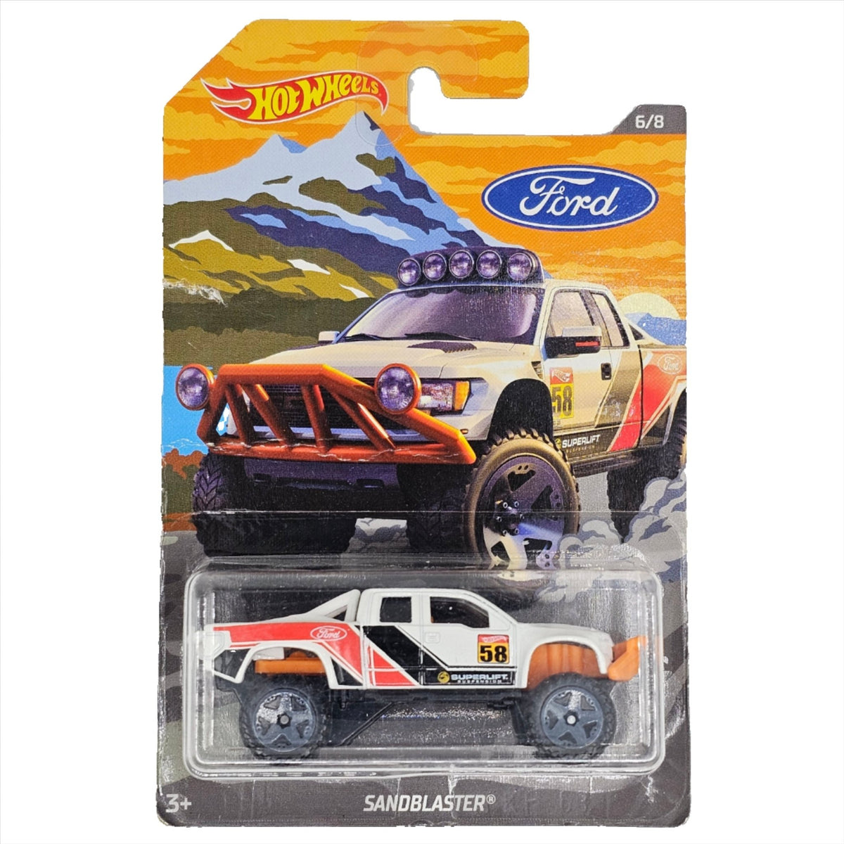 Hotwheels hot FORD sandblaster