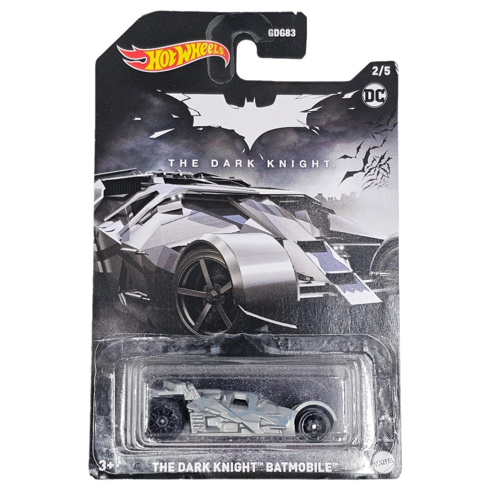 Hot Wheels - The Dark Knight Batmobile - 2022 Batman DC Series