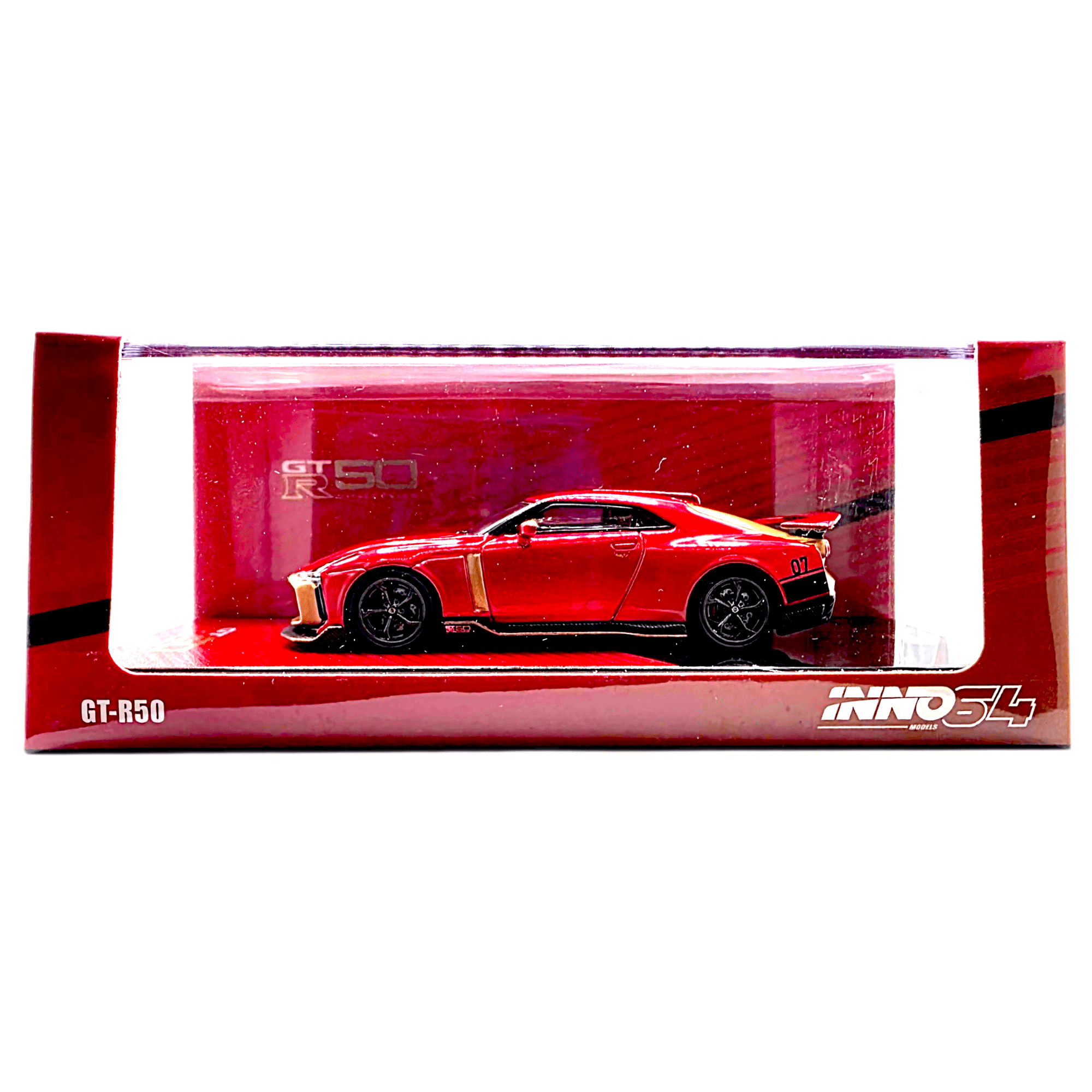 INNO64 - Nissan R50 GT-R By Italdesign - Red – Top Collectibles