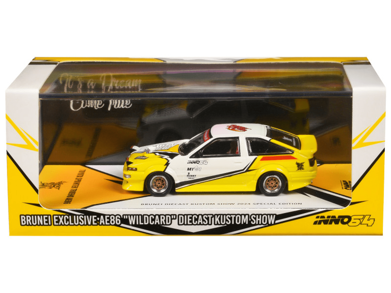 1:64 1983 Toyota Sprinter Trueno (AE86)