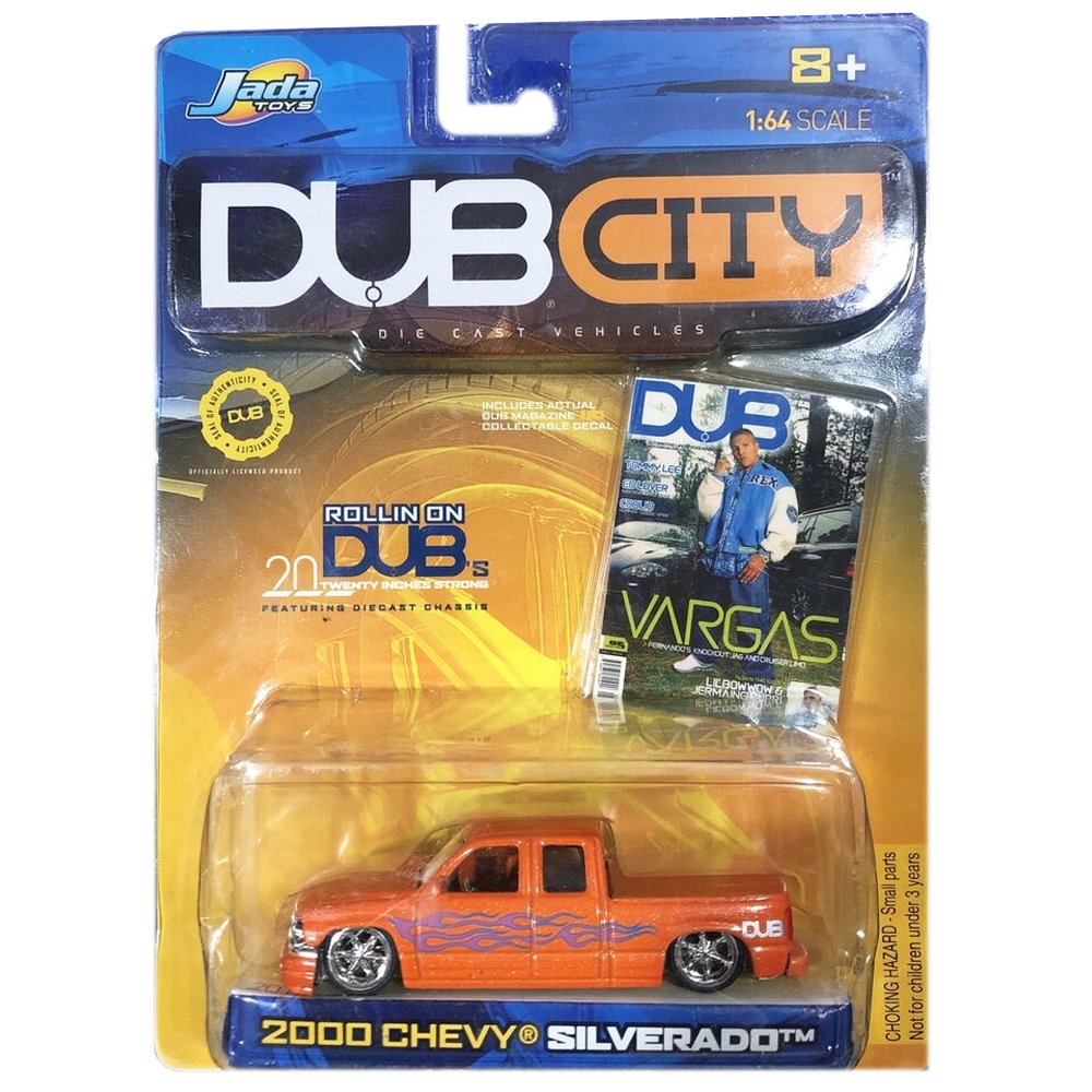 Jada Toys - 2000 Chevy Silverado - 2001 DUB City Series – Top