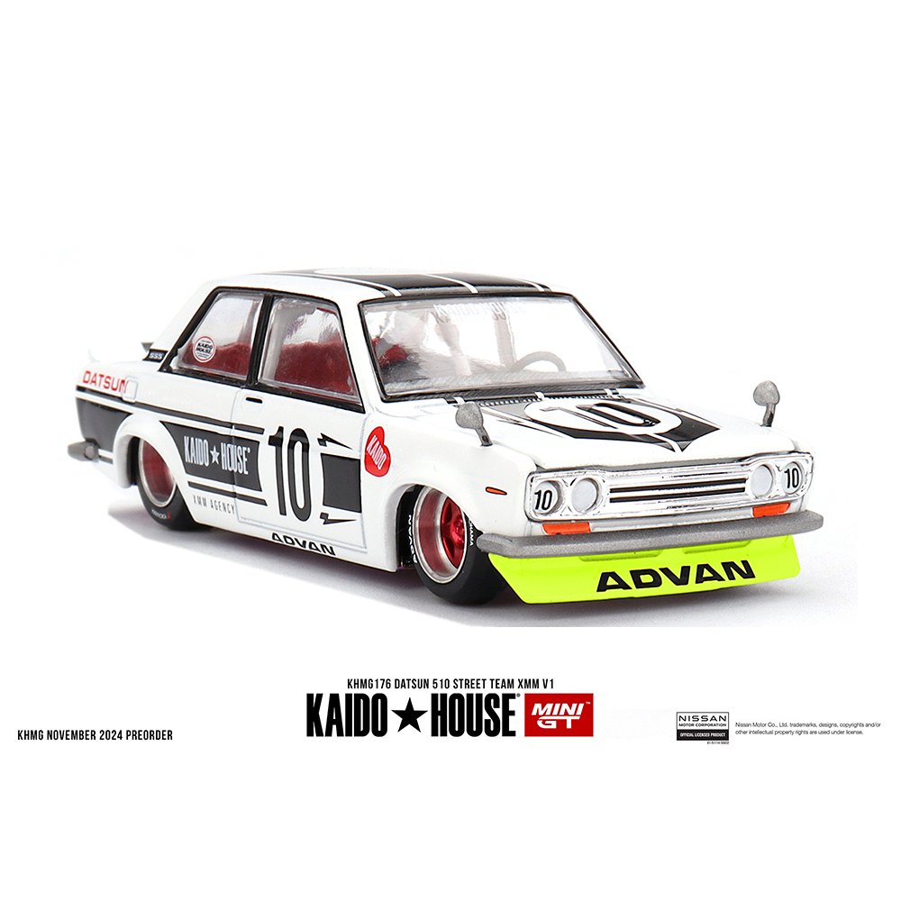 Kaido House x Mini GT - Datsun 510 Street Team XMM V1