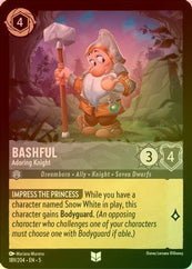 Lorcana - Bashful (Adoring Knight) - 189/204 - Uncommon (Foil) - Shimm   Top Collectibles