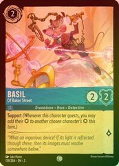 Lorcana - Basil (Of Baker Street) - 139/204 - Common (Foil) - Rise of Top Collectibles Lorcana - Basil (Of Baker Street) - 139/204 - Common (Foil) - Rise of Top Collectibles