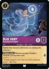 Lorcana - Blue Fairy (Rewarding Good Deeds) - 36/204 - Uncommon