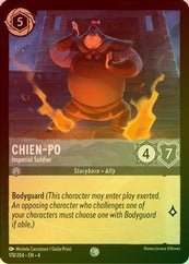 card soldiers lorcana Lorcana - Chien-Po (Imperial Soldier) - 178/204 - Common (Foil)