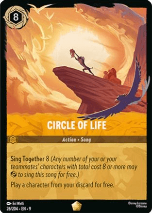 Lorcana - Circle of Life - 26/204 - Legendary - Fabled Top Collectibles Lorcana - Circle of Life - 26/204 - Legendary - Fabled Top Collectibles