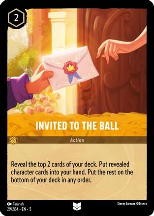 Lorcana - Invited to the Ball - 29/204 - Uncommon