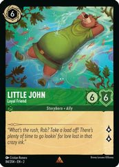 Lorcana - Little John (Loyal Friend) - 84/204 - Rare - Rise of the Flo Top Collectibles Lorcana - Little John (Loyal Friend) - 84/204 - Rare - Rise of the Flo Top Collectibles
