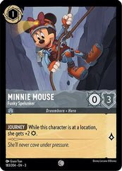Lorcana - Minnie Mouse (Funky Spelunker) - 183/204 - Common