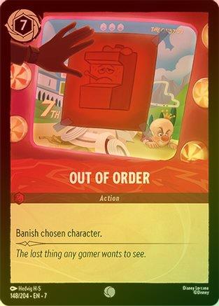 Lorcana - Out of Order - 148/204 - Common (Foil) - Archazia's Island Top Collectibles Lorcana - Out of Order - 148/204 - Common (Foil) - Archazia's Island Top Collectibles