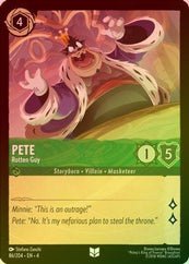 Lorcana - Pete (Rotten Guy) - 86/204 - Uncommon (Foil)