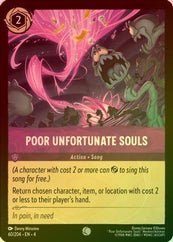 Lorcana - Poor Unfortunate Souls - 60/204 - Common (Foil) - Ursula's R Top Collectibles Lorcana - Poor Unfortunate Souls - 60/204 - Common (Foil) - Ursula's R Top Collectibles