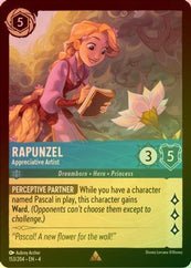 Lorcana - Rapunzel (Appreciative Artist) - 153/204 - Rare (Foil)