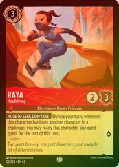 Disney Lorcana Trading Card Game Rise of the Floodborn Common Foil Raya