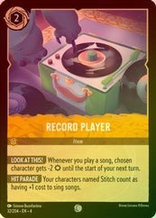 Lorcana - Record Player - 32/204 - Common (Foil)