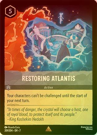 Lorcana - Restoring Atlantis - 201/204 - Rare (Foil)
