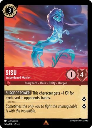 Lorcana - Sisu (Emboldened Warrior) - 124/204 - Rare