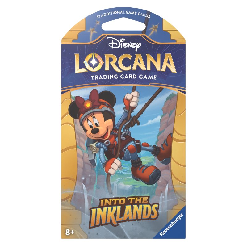 Lorcana - Sleeved Booster Pack - Into the Inklands Series Top Collectibles Lorcana - Sleeved Booster Pack - Into the Inklands Series Top Collectibles