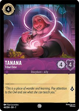 Lorcana - Tanana (Tribal Elder) - 46/204 - Common